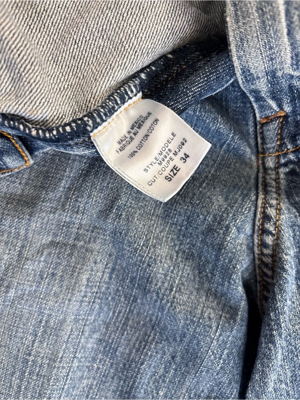 Guess Light Blue Denim Cargo Shorts